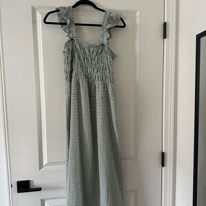 Old Navy Women’s Green Gingham Dress